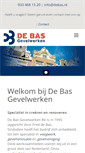 Mobile Screenshot of debas.nl